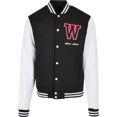 Abbildung von Mister Tee Herren Jacke Wonderful College Jacket blk/wht M