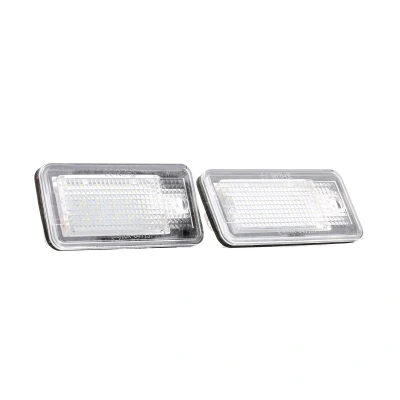 Abbildung von NTY ELP AU 000 Kennzeichenleuchte LED beidseitig mit Glühlampe AUDI: A5 B8 Cabrio, A6 C6 Avant, A3 Sportback