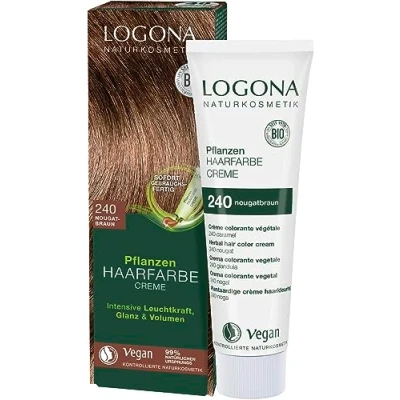 Abbildung von LOGONA Haarfarbe Creme 240 Nougat Braun 150ml