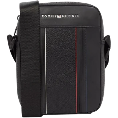 Abbildung von Tommy Hilfiger Foundation MINI Reporter Umhängetasche, Herren, Größe: One Size, Black