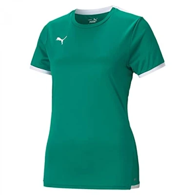 Abbildung von puma Damen Teamliga Jersey W Shirt, Pepper Green White, XL EU