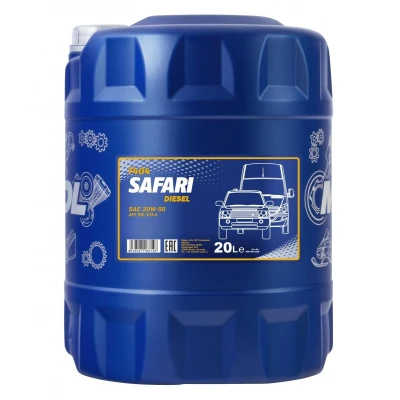 Abbildung von Mannol Safari 20W 50 20l Motoröl MN7404 20 TOYOTA: Yaris II Schrägheck, Avensis Kombi, III HYUNDAI: i20 Tucson