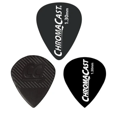 Abbildung von ChromaCast Michael Angelo Batio Shred Plektrum Sampler 30 Stück Premium Gitarrenplektrum für ultimatives Zerkleinern