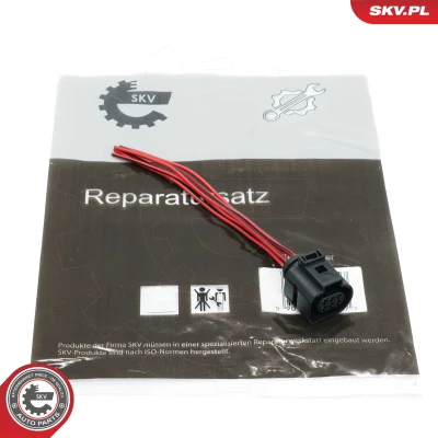 Abbildung von ESEN SKV 53SKV117 Reparatursatz, Kabelsatz mit Zubehör VOLKSWAGEN: Golf 5 Schrägheck, 4 Touran I, AUDI: A4 B6 Avant, Limousine