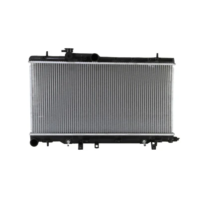 Abbildung von NRF 53698 Kühler, Motorkühlung Aluminium 686 340 16 Kühlrippen gelötet SUBARU: Legacy 3 Kombi, Impreza II Limousine, Kombi