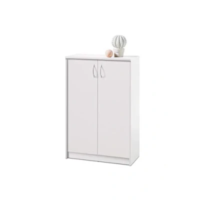Abbildung von Stella Trading Kommode weiß matt, Schrank BxHxT 74x112x35 cm