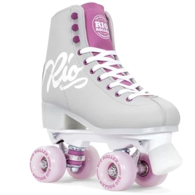 Abbildung von Quad Rollschuhe Script Grau