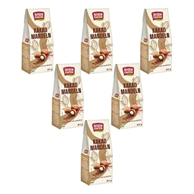 Abbildung von Rosengarten Kakao Mandeln 100 g 6er Pack