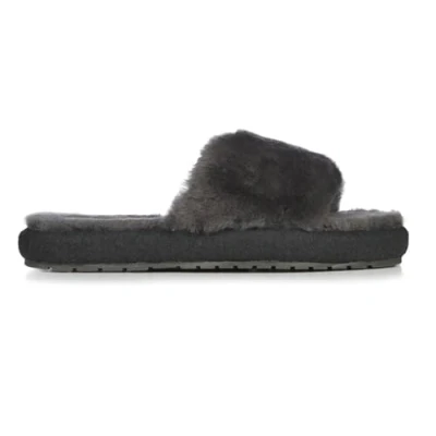 Abbildung von EMU Australia Mckay Hausschuh, Damen, Größe: 39, Charcoal Schuhe