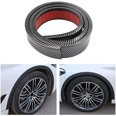 Abbildung von JoyFan Auto Kotflügelverbreiterung Schutzleisten Kantenschutz 1.5M Gummidichtung PVC Streifen Selbstklebend Augenbrauen Aufkleber Augenbrauenbogen Verbreiterungsschutz für und LKW Rad