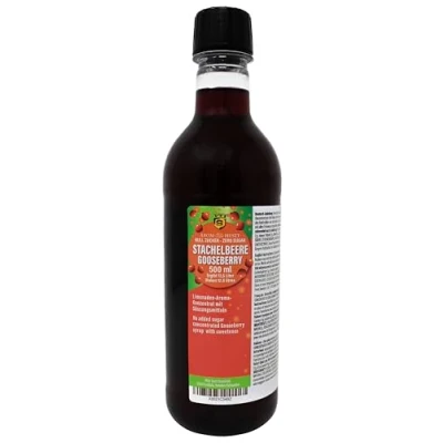 Abbildung von Zero Zuckerfreies Soda Rotes Stachelbeer Konzentrat 500ml Flasche ergibt 12,5 L Getränk Aspartamfrei Zuckerfrei Kalorienarm ohne Nachgeschmack für alle Wassersprudler Exklusiv bei Amazon