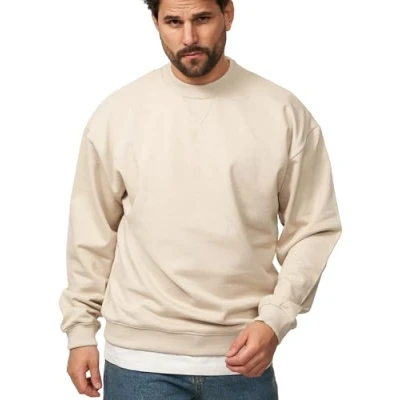Abbildung von SOULSTAR Sweatshirt S2AGEO Herren Oversize Pullover mit Rundhals Ausschnitt Crew Neck Sweater