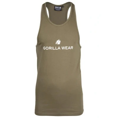 Abbildung von Gorilla Wear Carter Top, Herren, Größe: Medium, Dark green