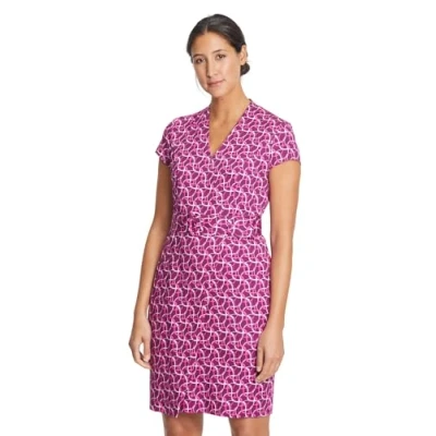 Abbildung von Vera Mont Kurzarm Etuikleid, Damen, Größe: 36, Purple pink