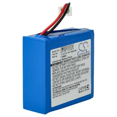 Abbildung von vhbw Akku kompatibel mit SafeScan 165, 135i, 145ix, 155i, 165i, 135, 145, 155 Barcodescanner POS (700mAh, 10,8V, Li Ion)
