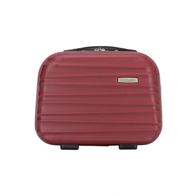 Abbildung von Wittchen Groove LINE Collection Kosmetiktasche, Größe: One Size, Burgund