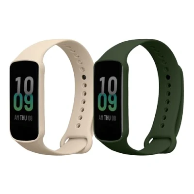 Abbildung von kwmobile 2X Sportarmband kompatibel mit Amazfit Band 7 Armband Fitnesstracker Set aus TPU Silikon