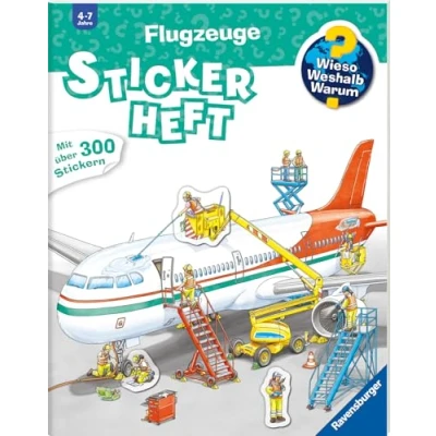 Abbildung von Wieso? Weshalb? Warum? Stickerheft Flugzeuge