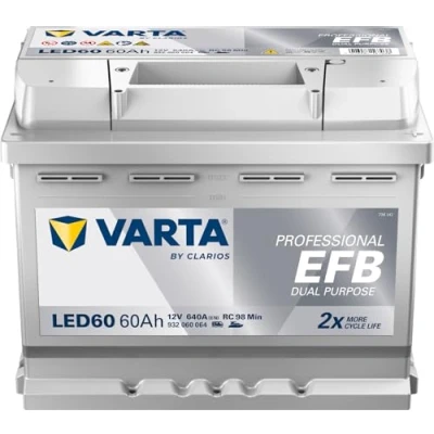 Abbildung von VARTA 930060064B912 Batterie 12V 60Ah 640A B13 VOLKSWAGEN: Golf 7 Schrägheck, Polo V IV MERCEDES BENZ: C Klasse T modell