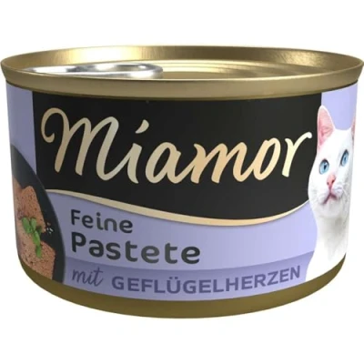 Abbildung von Miamor Pastete Geflügelherzen 12 x 85g