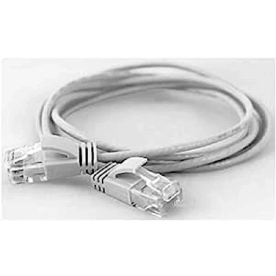 Abbildung von wantecWire Extra dünnes Patchkabel CAT.6 UTP, Länge 2 m, weiß