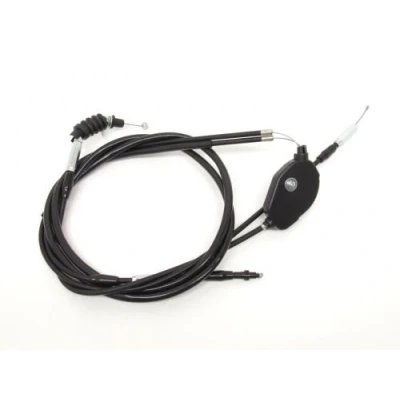 Abbildung von Gaszug Bowdenzug 3 teilig komplett für Keeway Arn Easy F Act Flash Focus Goccia Hacker Hurricane Matrix Pixel RY6 RY8 Swan 50