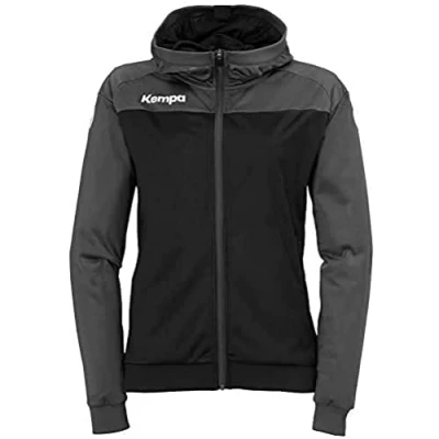 Abbildung von Kempa Trainingsjacke, Damen, Größe: Small, Schwarz anthra