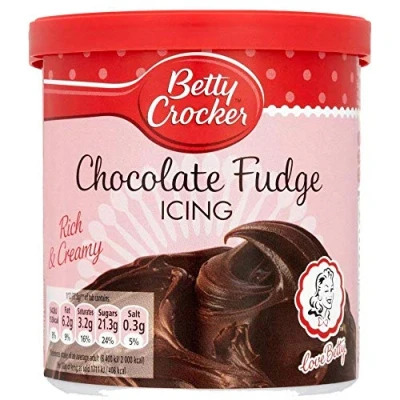 Abbildung von Betty Crocker Chocolate Fudge Icing 450g Schokoladen Glasur