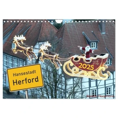 Abbildung von Hansestadt Herford (Wandkalender 2025 DIN A4 quer), CALVENDO Monatskalender