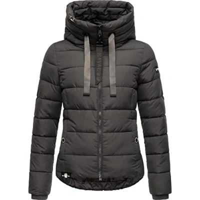 Abbildung von Navahoo Amayaa Winterjacke, Damen, Größe: Large, Dark grey