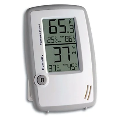 Abbildung von TFA Dostmann 30.5015, Weiß, Innen Hygrometer, Thermometer, Kunststoff, 10 70 C, 14 158 F