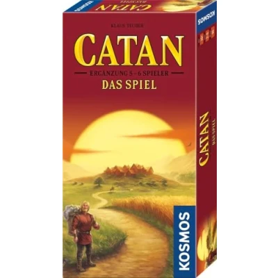 Abbildung von Kosmos Spiel, Strategiespel Catan Das Spiel Ergänzung 5 6 Spieler Edition 2022, Made in Germany