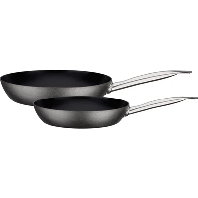 Abbildung von GSW Pfannen Set &quot;Avanti&quot;, Karbon Stahl, (Set, 2 tlg., 1x Bratpfanne Ø 24 cm, 28 cm), Induktion