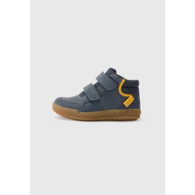 Abbildung von Geox Arzach BOY Sneaker high für Kinder, Größe: 27, Navy/dark yellow Schuhe