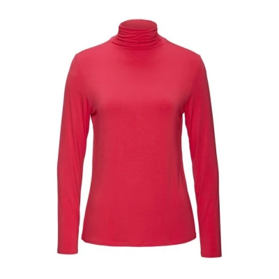 Abbildung von LASCANA Stehkragenshirt (Packung, 2 tlg) aus weicher Viskose Qualität