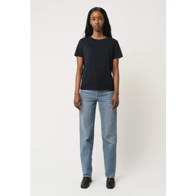 Abbildung von Mela T Shirt KHIRA Nachhaltig mit Fairtrade Cotton, GOTS &amp; Grüner Knopf Zertifizierung, Größe:L, Farbe:Navy