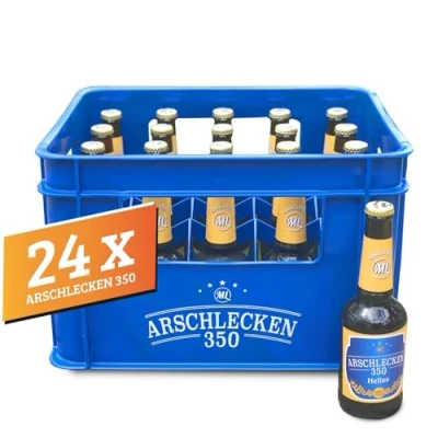 Abbildung von Arschlecken 350 Original ML Helles in 0,33 Liter Flasche Alc.5,2% vol. (24)