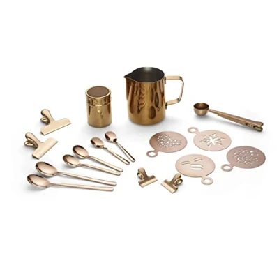 Abbildung von ECHTWERK Barista Set, (Set, 23 tlg.), Kaffeezubehör ideal für Cappuccino oder Latte Macchiato, tlg.