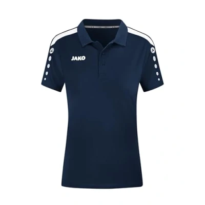 Abbildung von JAKO Fussball Power Poloshirt, Damen, Größe: 44, Blau