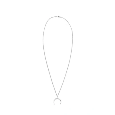 Abbildung von Elli HALF MOON Halskette silvercoloured, Damen, Größe: 45, Silver coloured