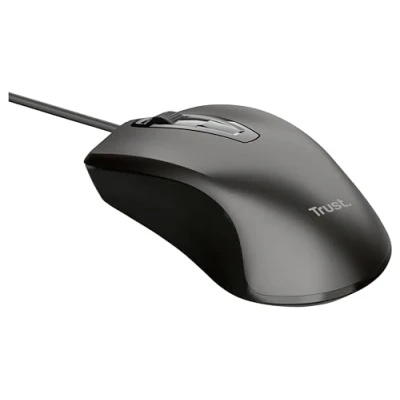 Abbildung von Trust Basic optische Maus 4 Tasten 1200 DPI USB 2.0 schwarz