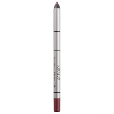 Abbildung von IMPALA Wasserdichter Cremelippenstift in Dunklem Perl Lila 228 Dauerhafter Lippenkonturenstift Lippenstift Lang anhaltender Volumeneffekt