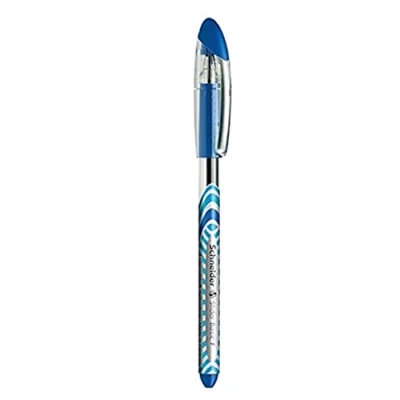 Abbildung von Schneider Slider Basic Stift, F, blau, 10 Stück