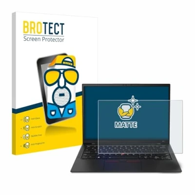 Abbildung von BROTECT Entspiegelungs Schutzfolie für Lenovo ThinkPad X1 Carbon 14&quot; Gen 11 Matte Displayschutz Folie, Anti Reflex, Fingerprint