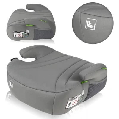 Abbildung von lionelo Kindersitzerhöhung LUUK i SIZE, ab: ab 8 Jahren, bis: bis 12 22,00 kg, 36,00 (Set), 22 36 kg / Size waschbar breiter, bequemer Sitz