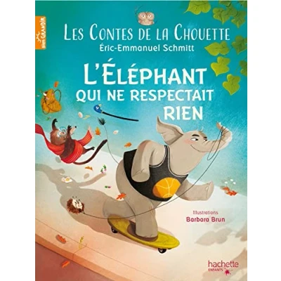 Abbildung von Les Contes de la Chouette L&#039;Éléphant qui ne respectait rien: L&#039;éléphanteau rien