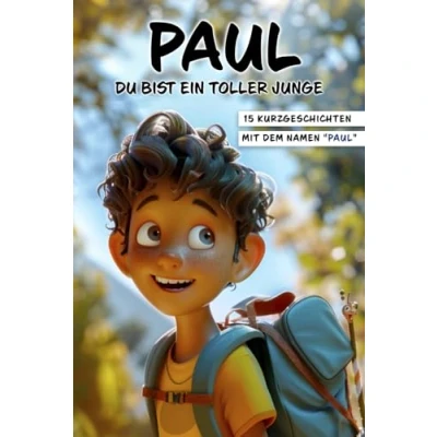 Abbildung von Paul, du bist ein toller Junge Motivierende Kurz &amp; Gute Nacht Geschichten für Jungen mit Namen Geschenkidee Namenstag, Geburtstag, Nikolaus, ... über Mut, Stärke, Selbstvertrauen und Familie