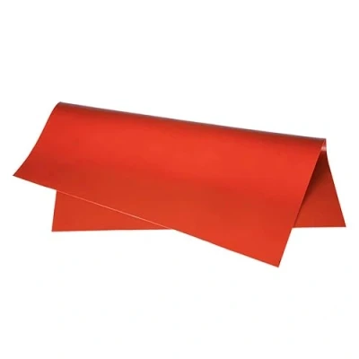 Abbildung von 500 x mm, rote Silikon Gummiplatte, 1 2 3 4 5 Gummi Matte, hohe Temperaturbeständigkeit, Gummimatte (Dicke: mm)