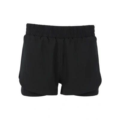 Abbildung von Endurance Yarol 2 in 1 Damen Laufshorts Schwarz, Leicht, Atmungsaktiv, Perfekt für Training und lange Läufe