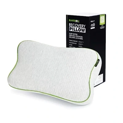 Abbildung von Blackroll Lagerungskissen Kopfkissen Recovery Pillow, Aus Memory Schaum für ergonomischen Komfort